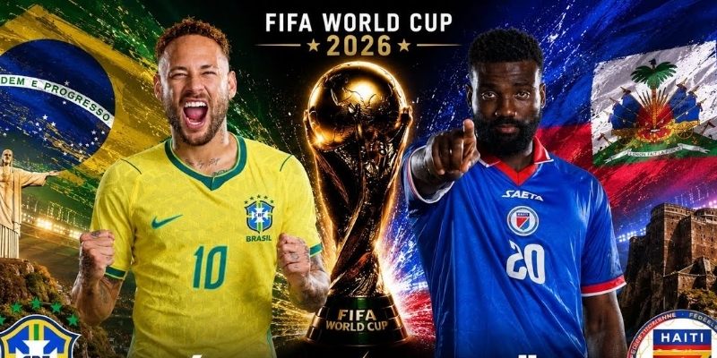 Brazil vs Haiti có sự chênh lệch lớn