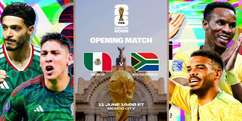 Mexico vs Nam Phi quyết tâm sở hữu chiến thắng